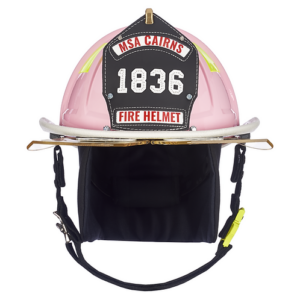 Cairns 1836 Painted Traditional Fire Helmet, Pink